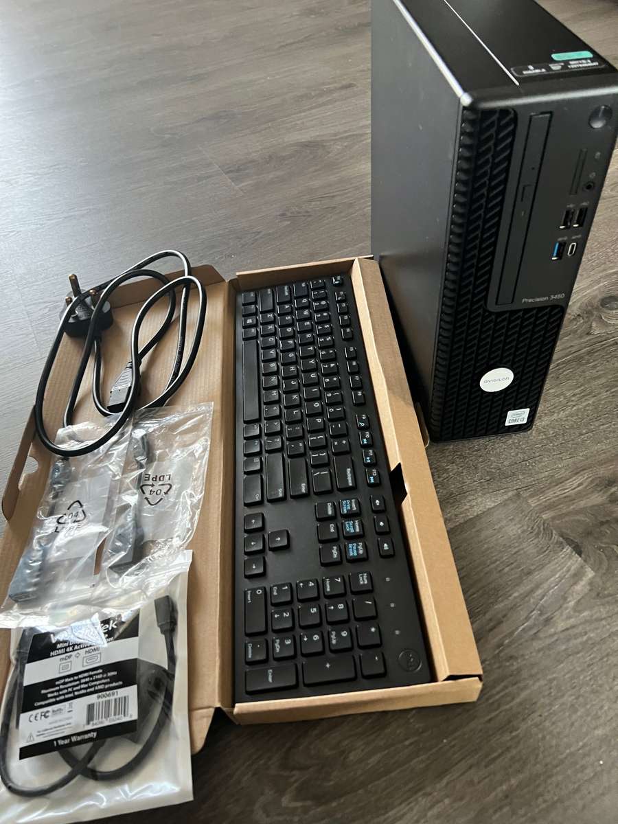 Dell Precision Workstation SFF 3450 XE i3 10th Gen SSD Good as New Please Read