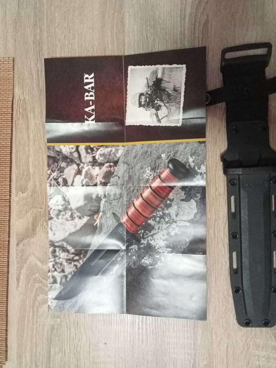 KABAR 1211 with sheath USA model