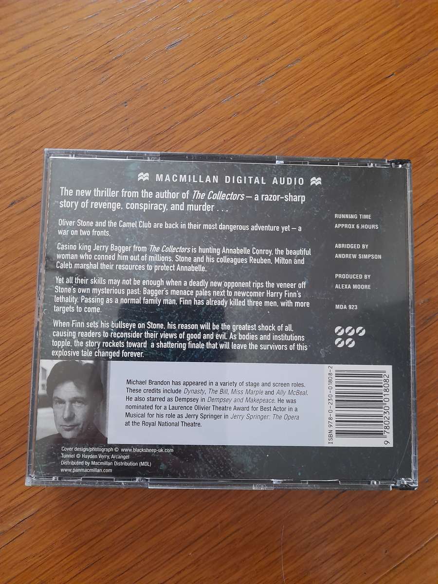 Audio CD set (5 CD`s) Stone Cold by David Baldacci (The Camel Club)