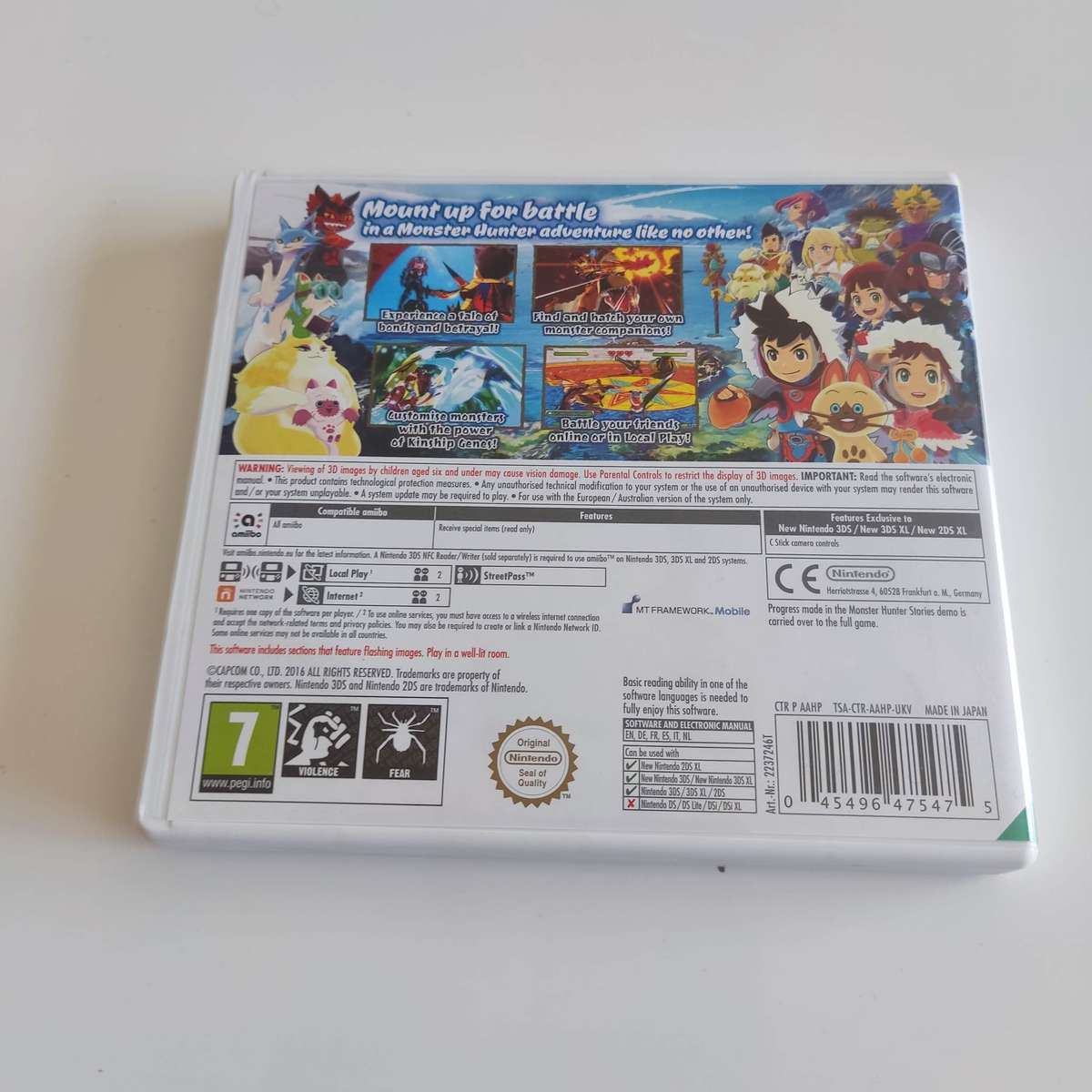 Monster Hunter Stories Nintendo 3ds