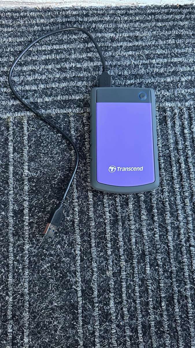 Transcend 2TB Rugged USB3.0 Hard Drive 2.5` - Purple