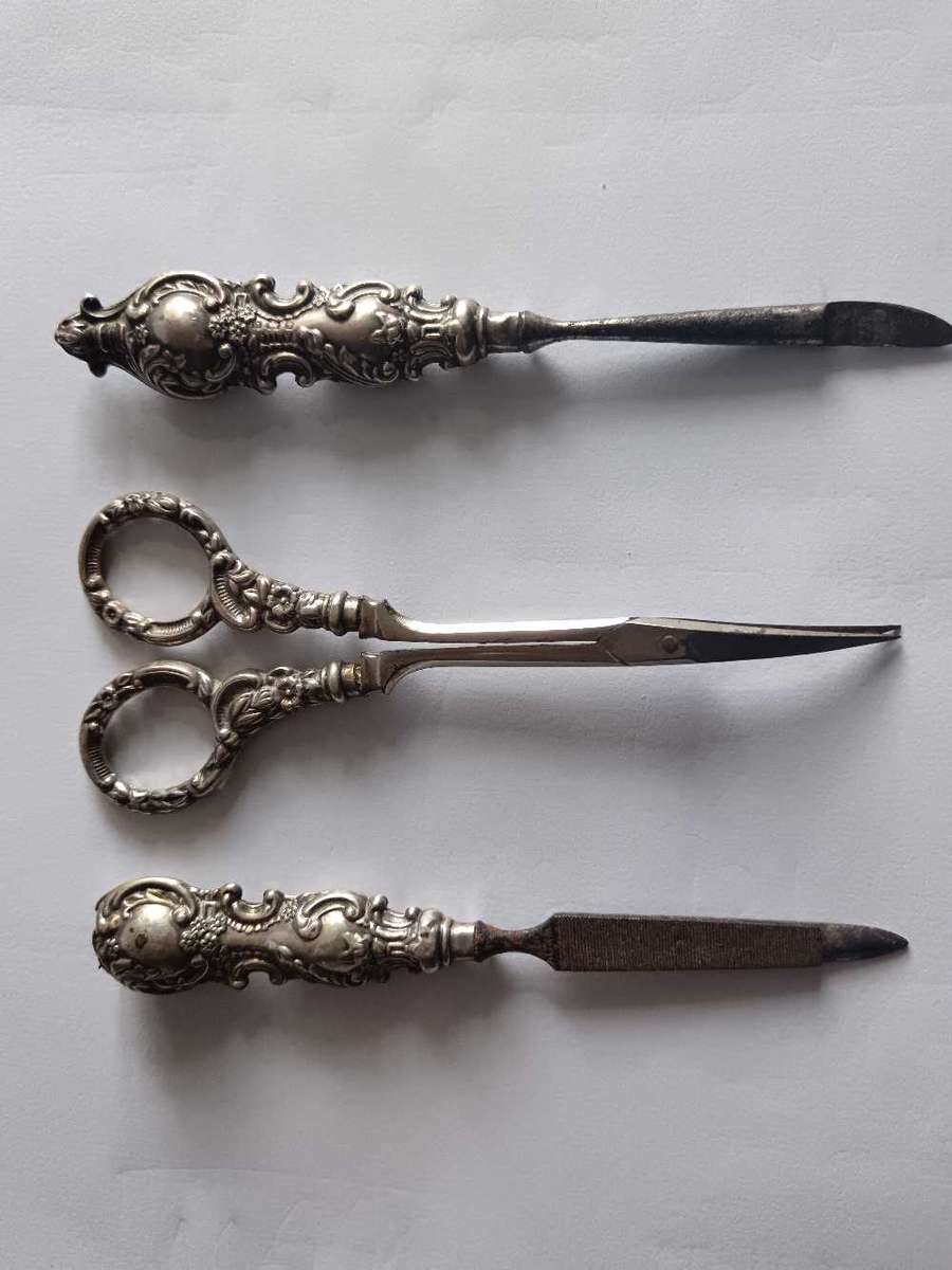 Silver Birmingham Manicure Set