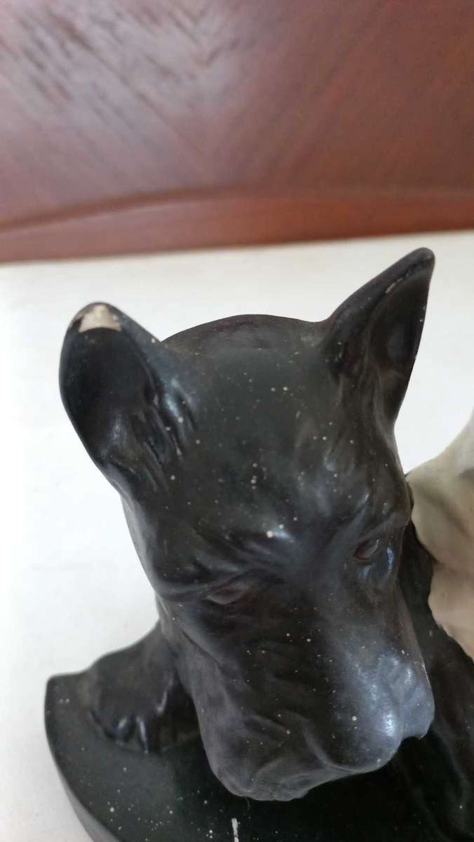 Black and White  Scotch Whisky Scottish Terrier dog bar ornament