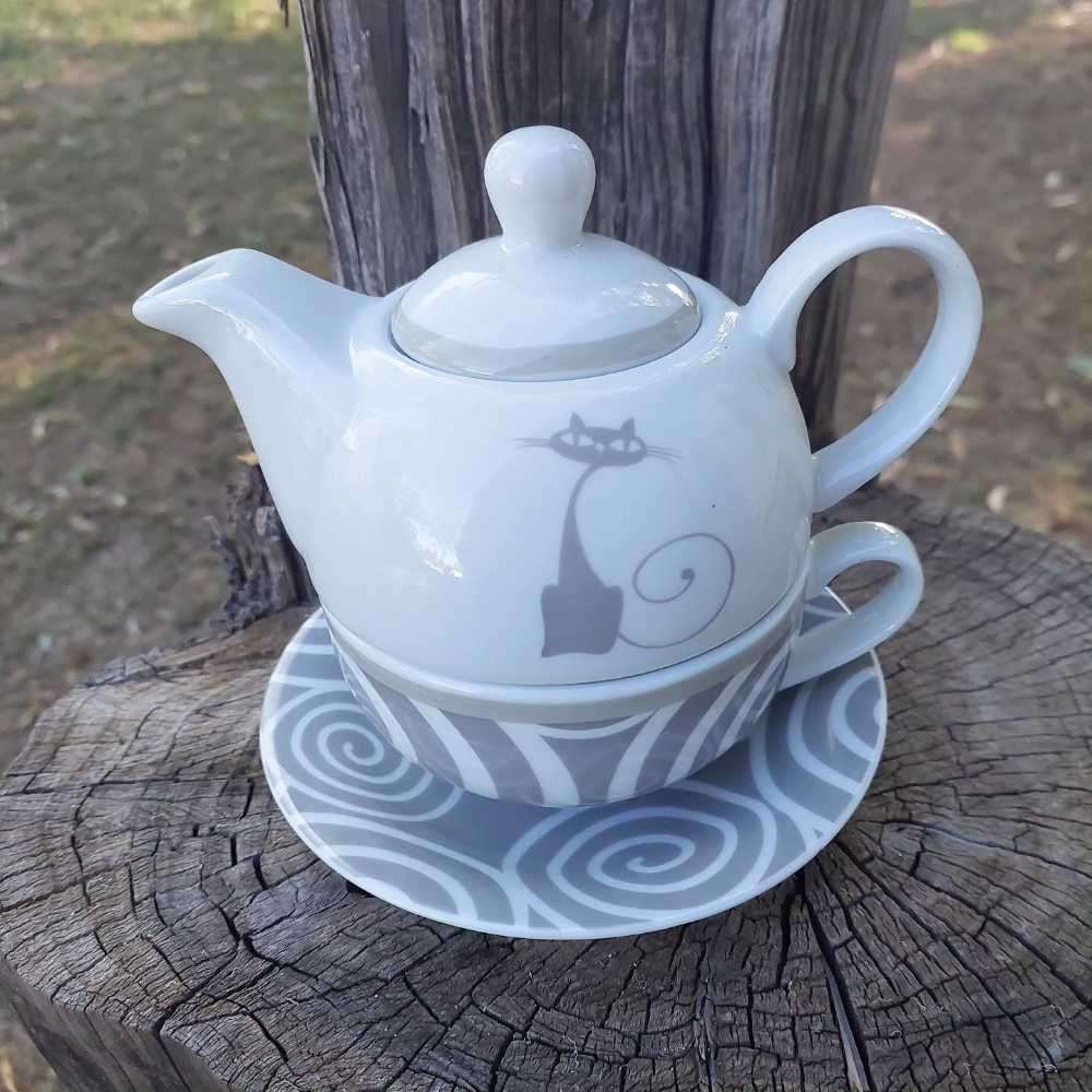 Tea for one porcelain
