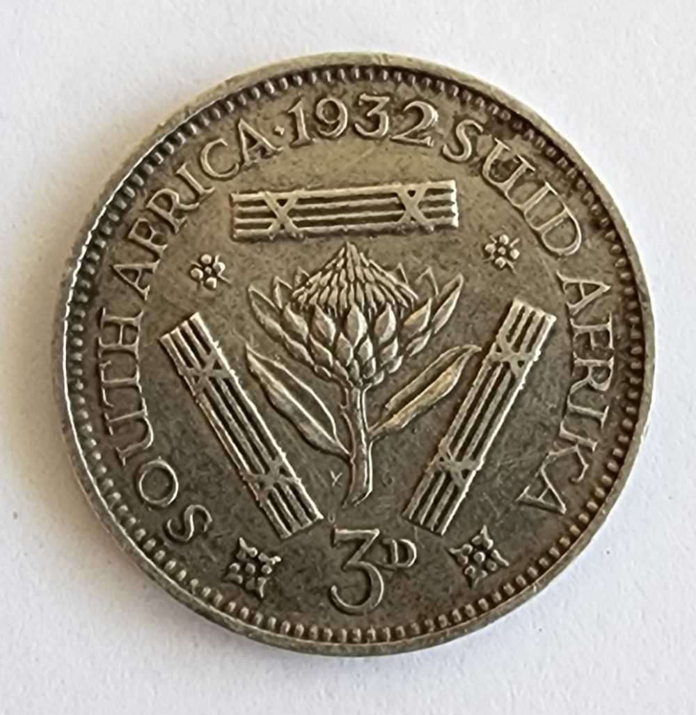 1932 Threepence