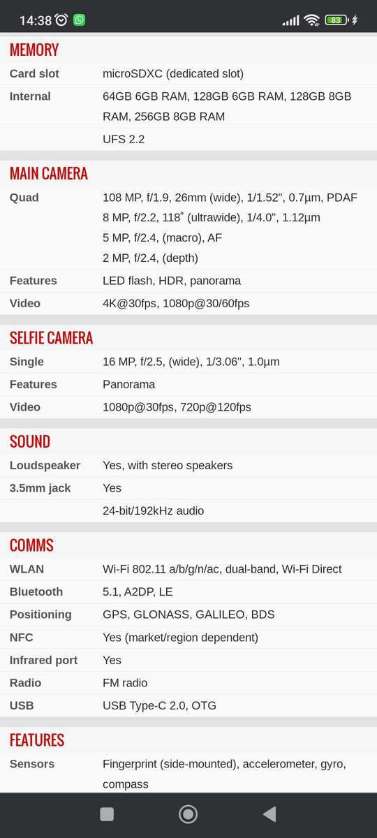 Xiaomi redmi note 10 pro