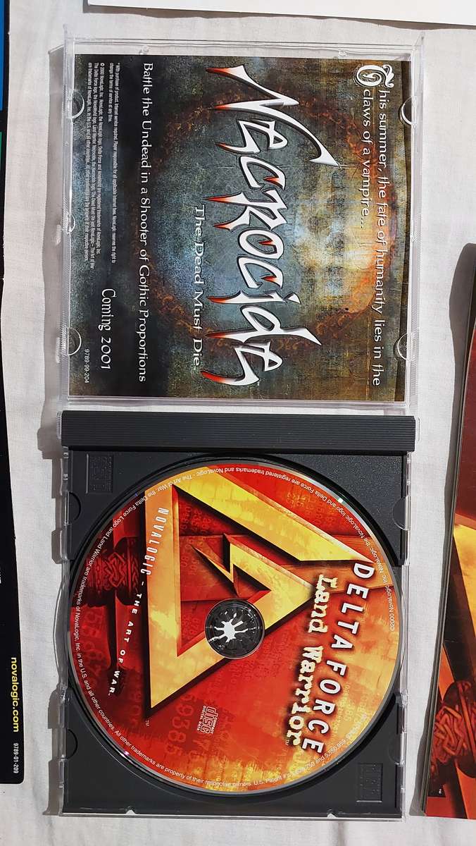 Delta Force Land Warrior PC Big Box Game Vintage