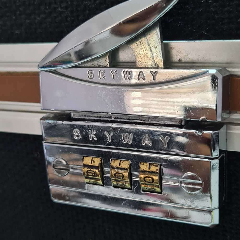 Vintage skyway Skyway makeup carry bag