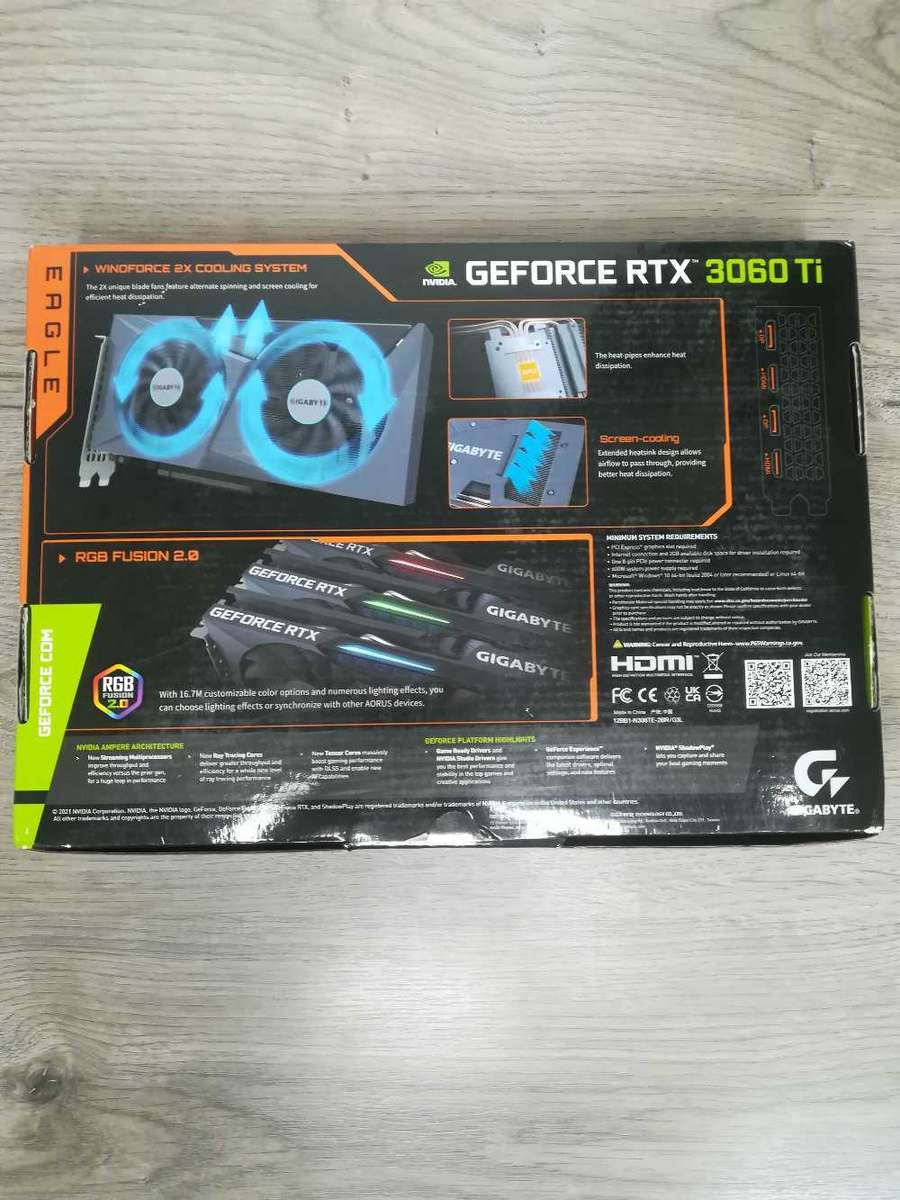 Gigabyte rtx 3060ti eagle oc 8gb