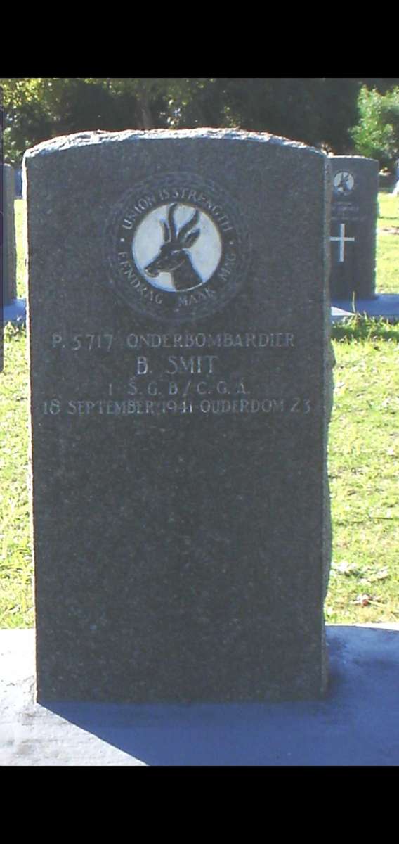 Super Rare World War 2 Death plaque L/bdr Barend Smit