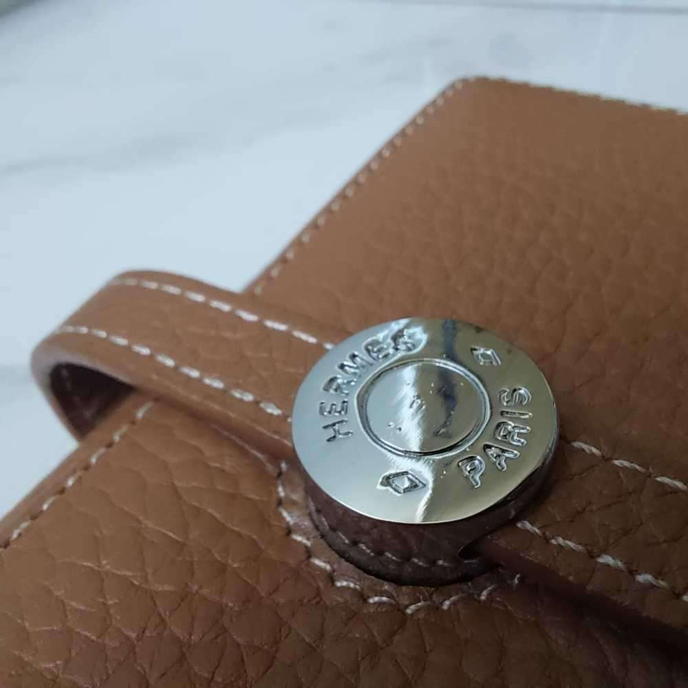 Hermes Genuine Leather Dogon Wallet