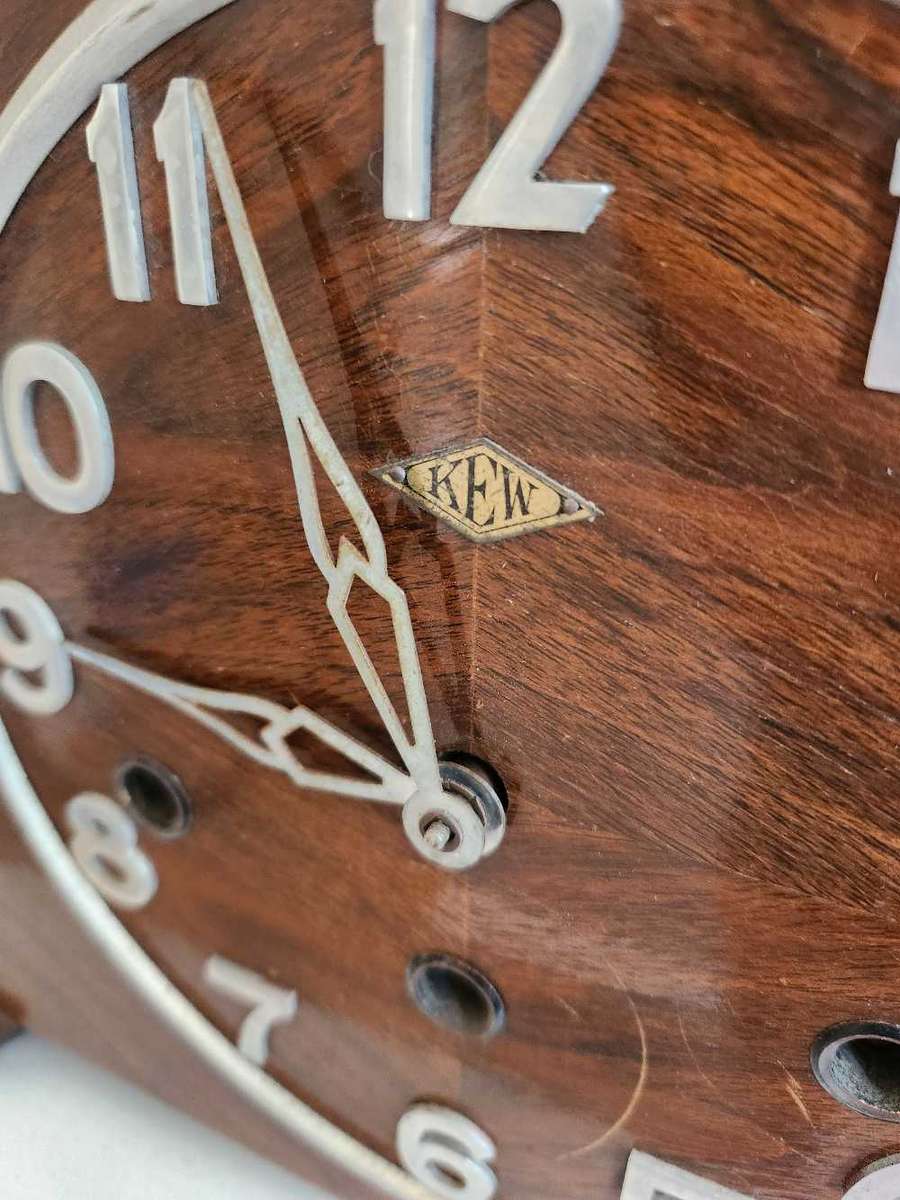 Mantel Clock KEW Art Deco Large Chiming (no winder)