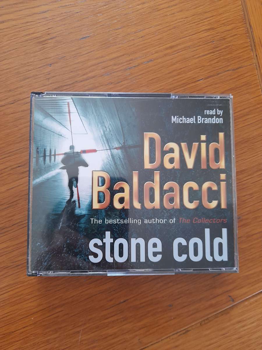 Audio CD set (5 CD`s) Stone Cold by David Baldacci (The Camel Club)