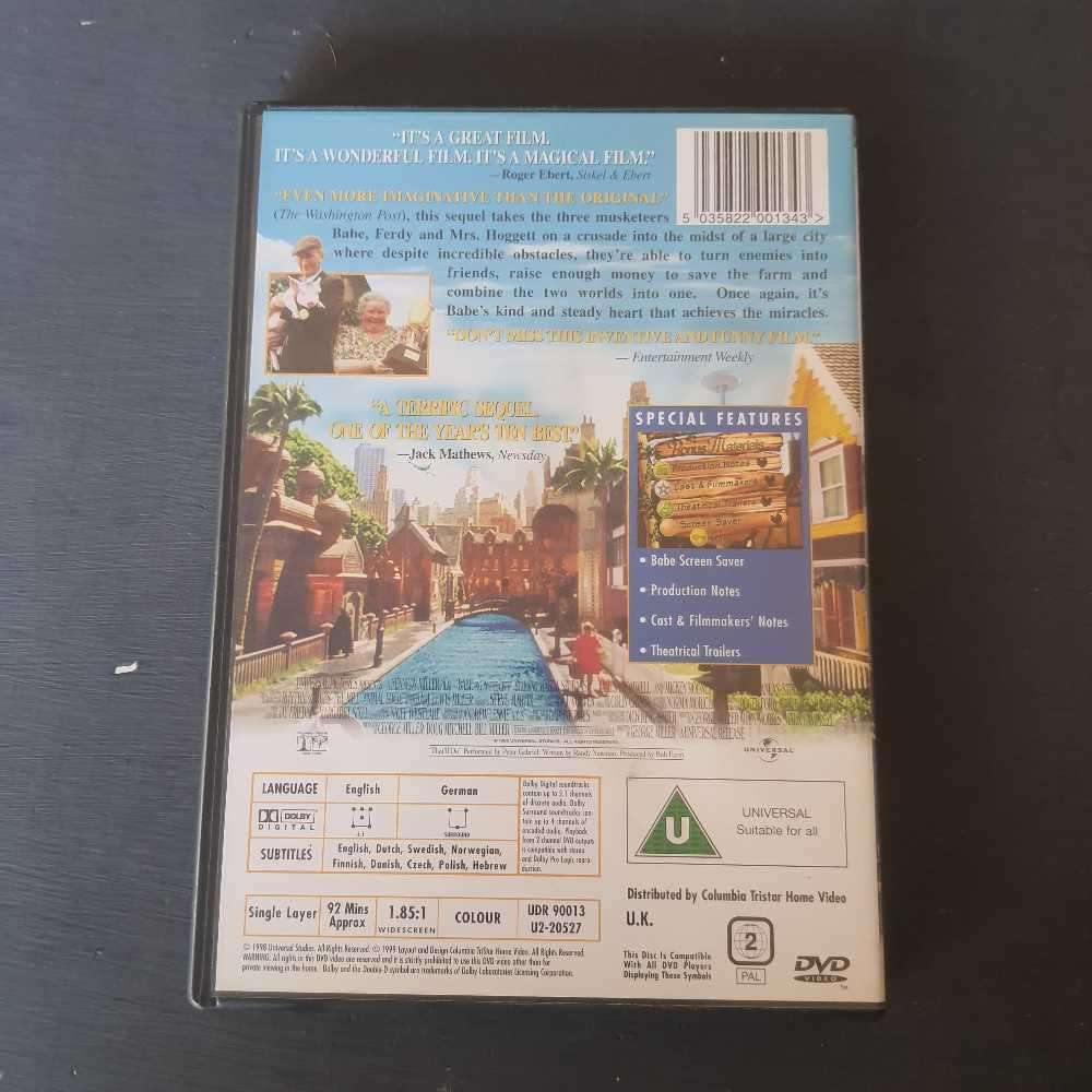 Babe pig in the city dvd