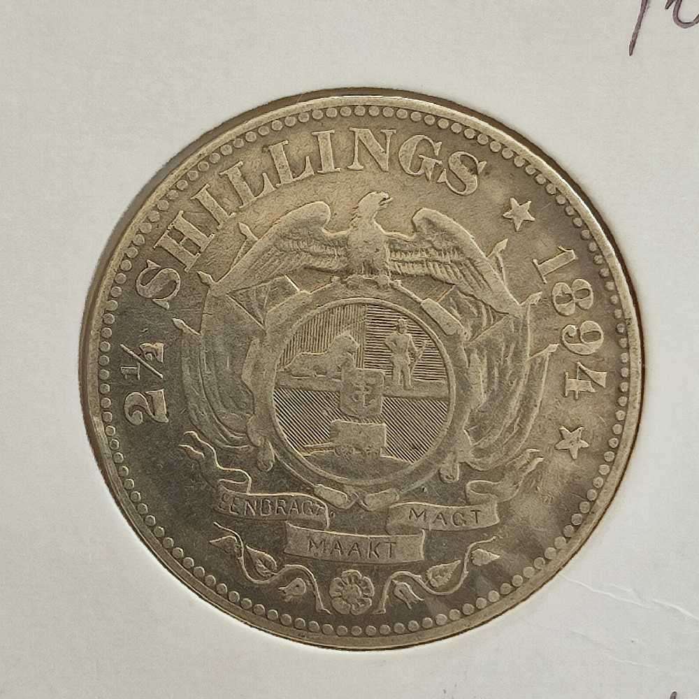 1894 ZAR 2.5 Shilling