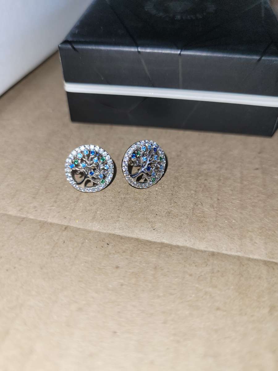 Set of tree of life earrings