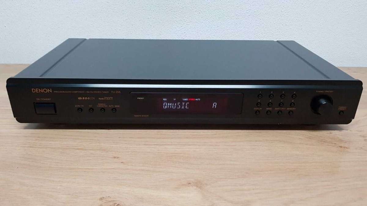 Denon TU-255 Black High-End AM/FM R.D.S Tuner