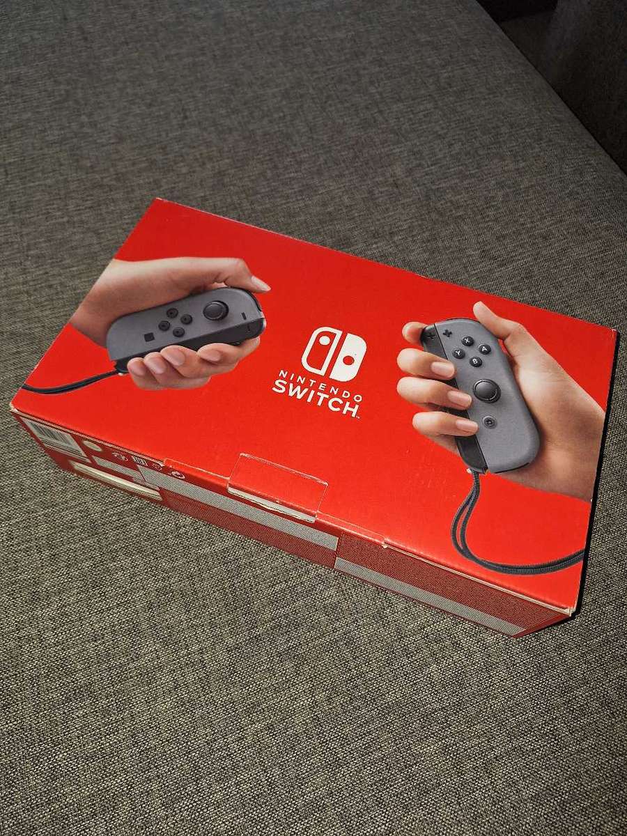Nintendo Switch Grey with Mario Kart 8