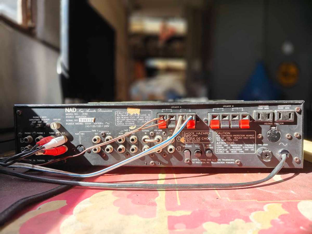 NAD 3140 High power amplifier