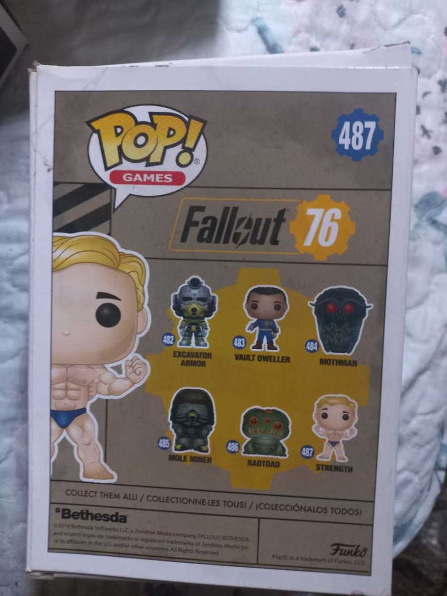 Funko Pop! Vinyl Figure Strength from Fallout 76 487 (original box included)
