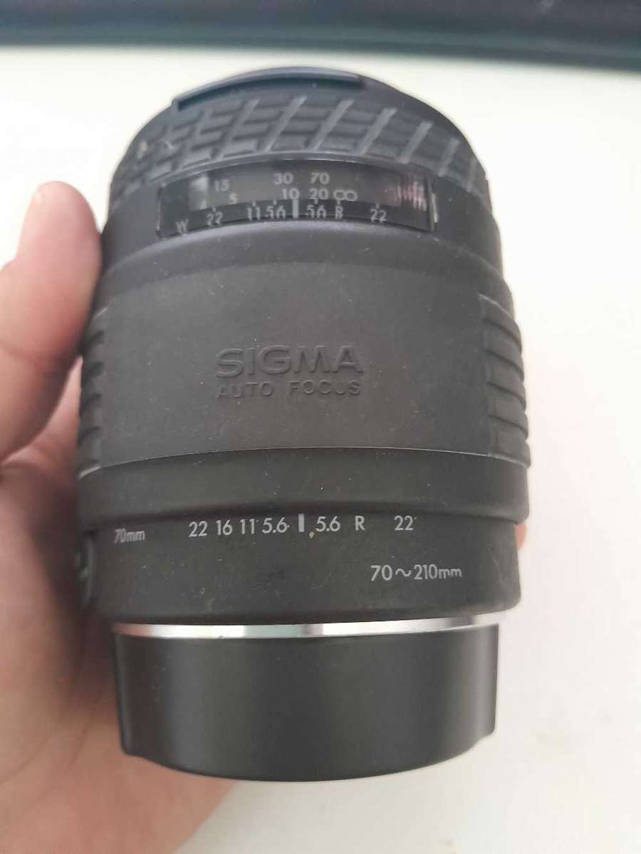Sigma camera lense