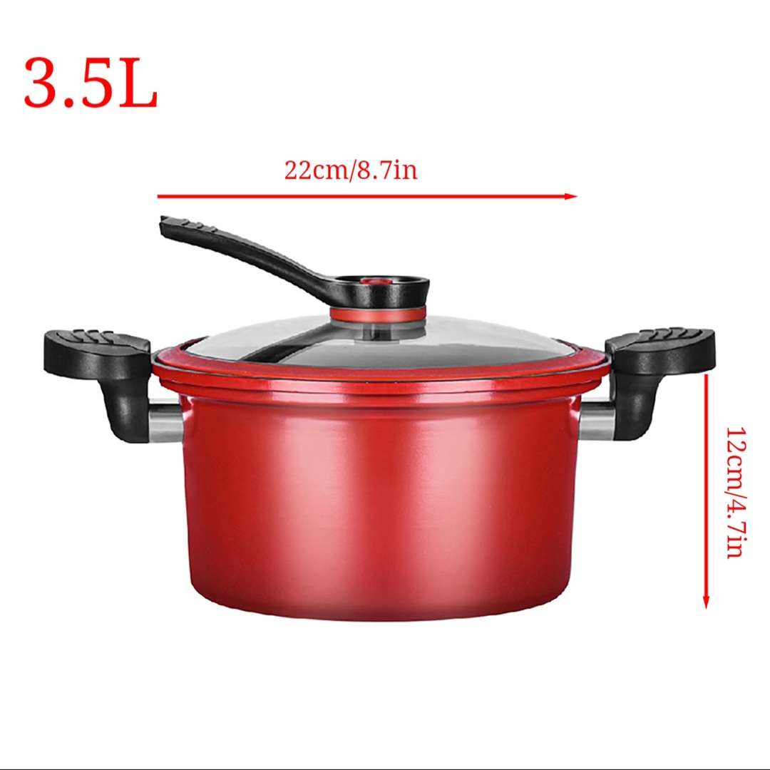 3.5 L non stick Pressure cooker