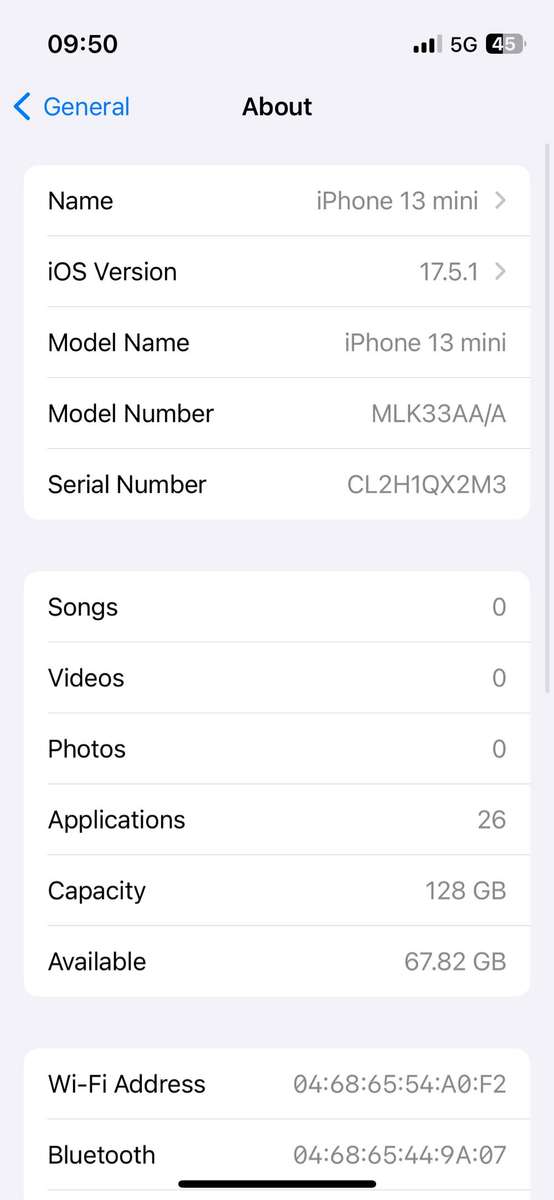 iPhone 13 mini 128GB (Product) Red