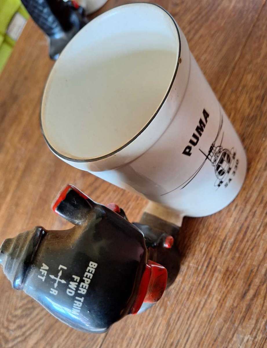 SAAF Puma helicopter mug #2