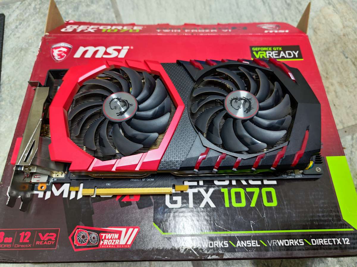 MSI GeForce GTX 1070 GAMING X Twin Frozr VI OVERCLOCKED Edition 8GB GDDR5