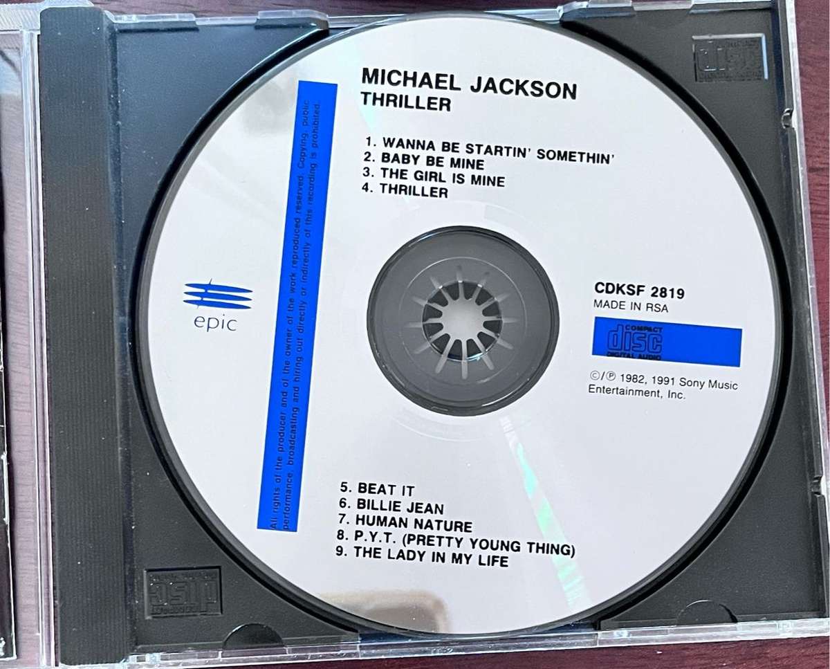 Thriller - Michael Jackson (CDKSF 2819)