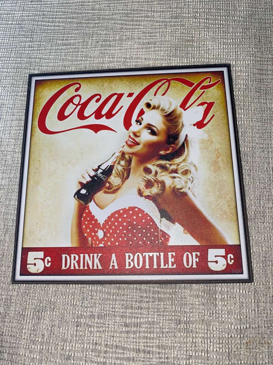 3 x Coca Cola Sign Boards