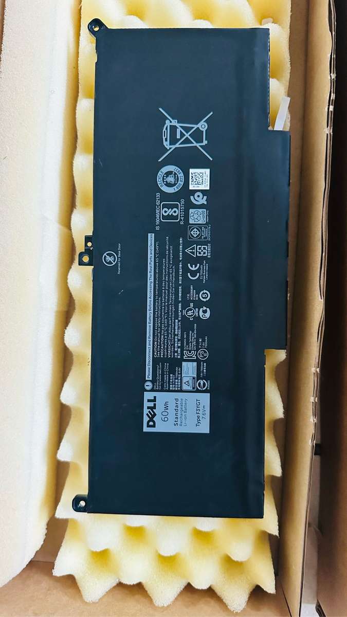 2x DELL LAPTOP BATTRIES 60Wh F3YGT & 42Wh WDX0R