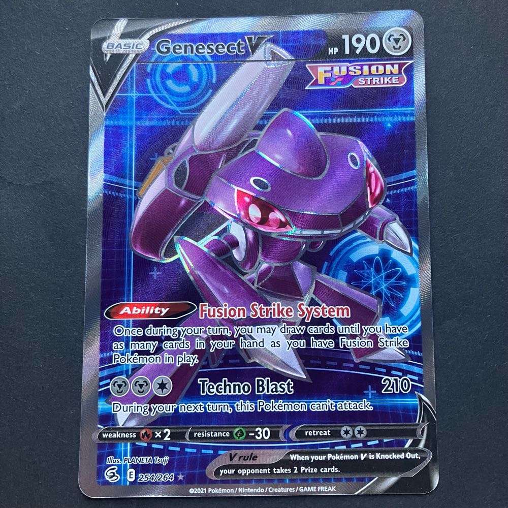 Pokémon Trading Card Game - Genesect V - 254/264 - Fusion Strike