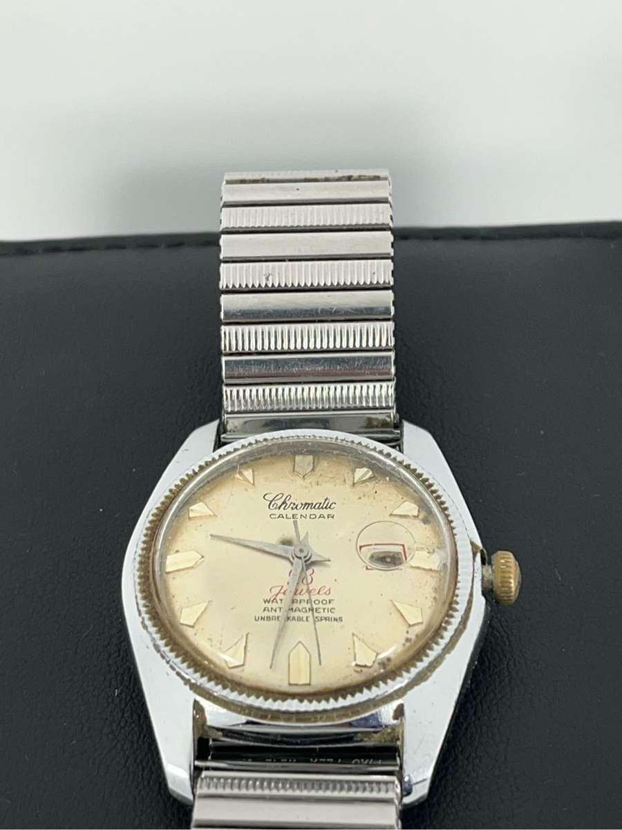 Chromatic vintage wrist watch