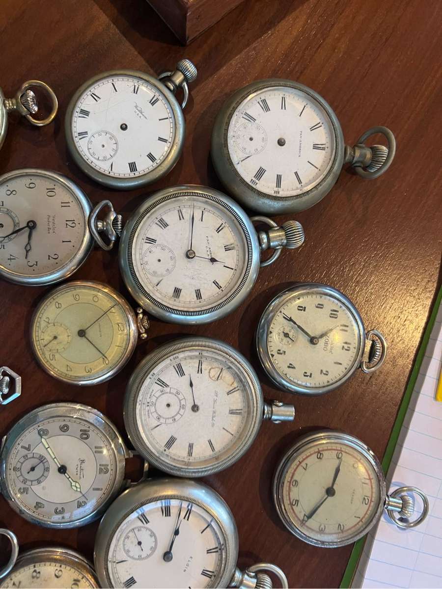 Vintage Pocket Watch Lot / Runners / non runners and spares
