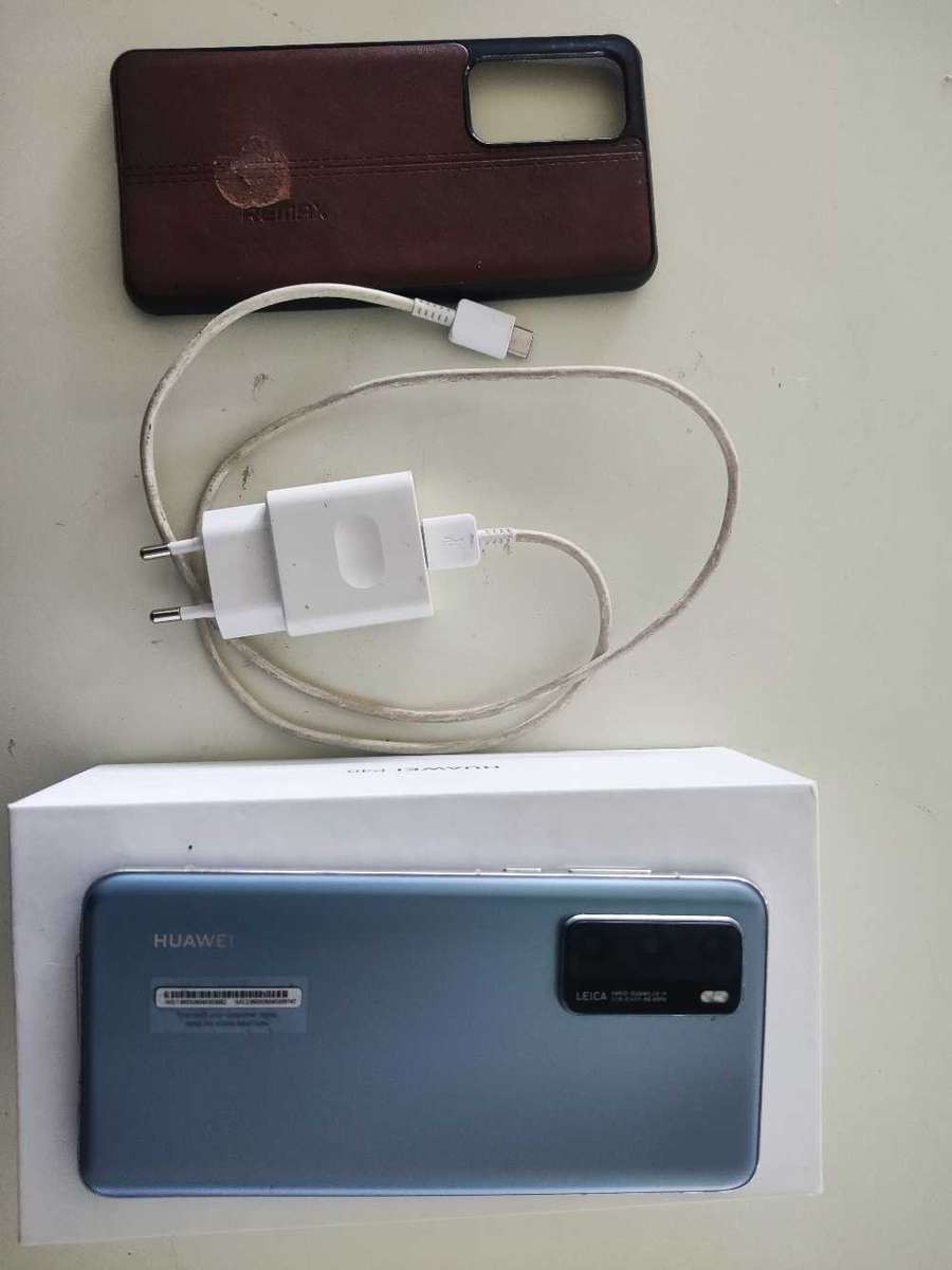 Huawei P40 8GB Ram and 128GB Rom **Silver Frost** with Box and Charger