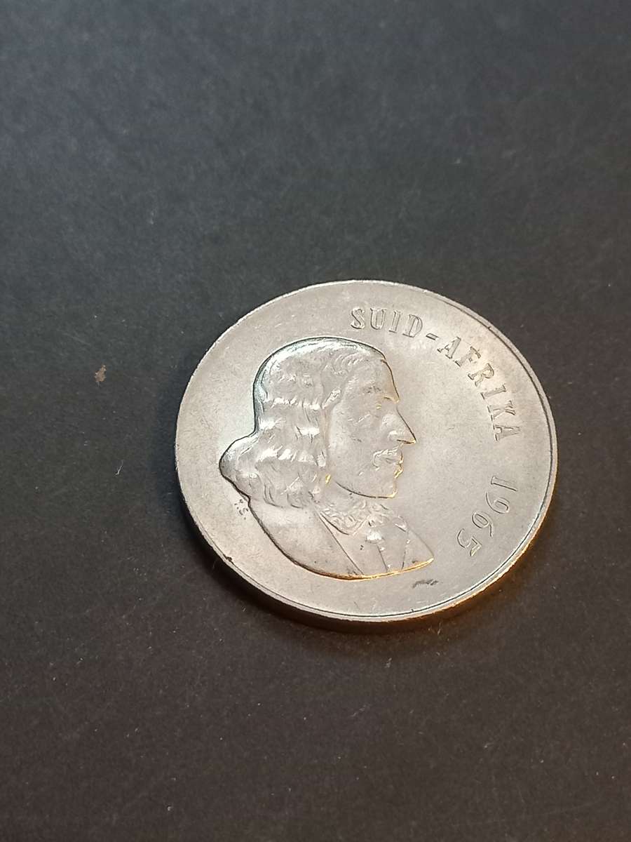 1965 UNC RSA 20 cent