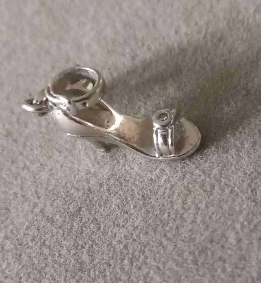 GORGEOUS  STERLING SILVER &CZ TI SENTO MILANO CHARM 3.13g
