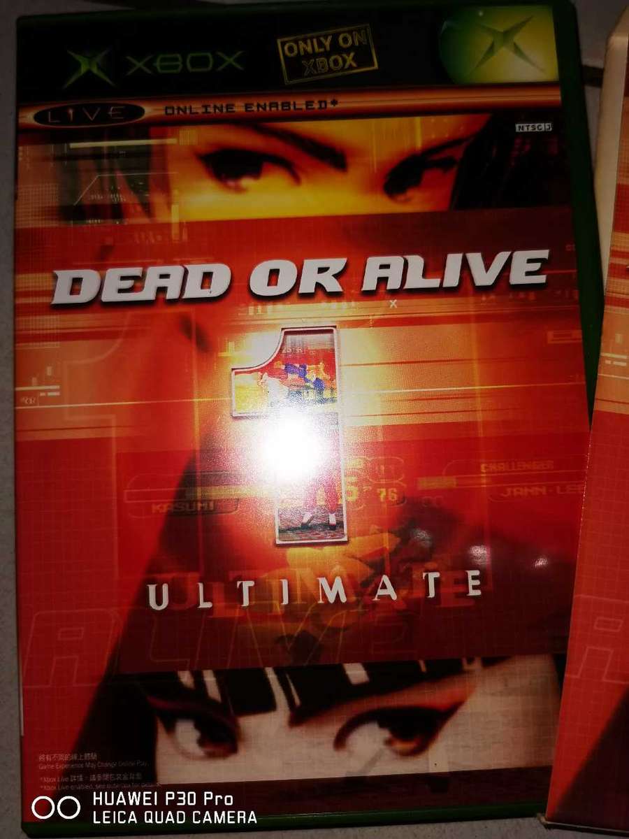 Xbox OG - Dead or alive Ultimate double disc collectors edition