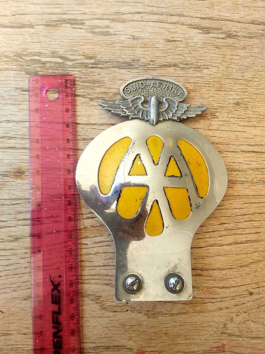 AA Automobile Association Car Badge Auto