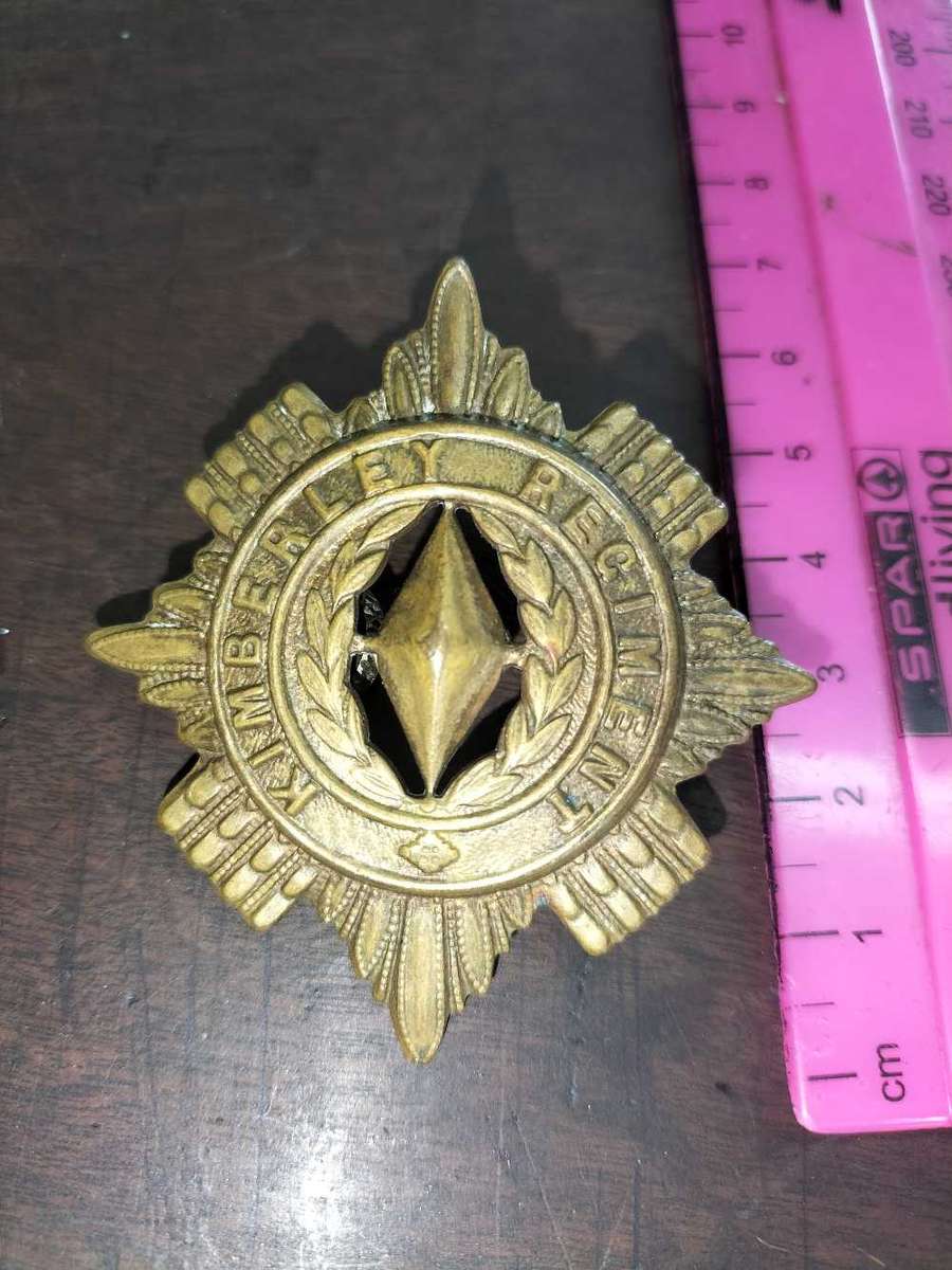 SADF Kimberley Regiment Cap Badge