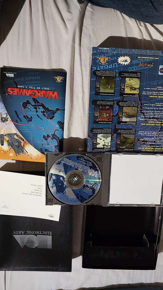 Wargames PC Big Box Game Vintage