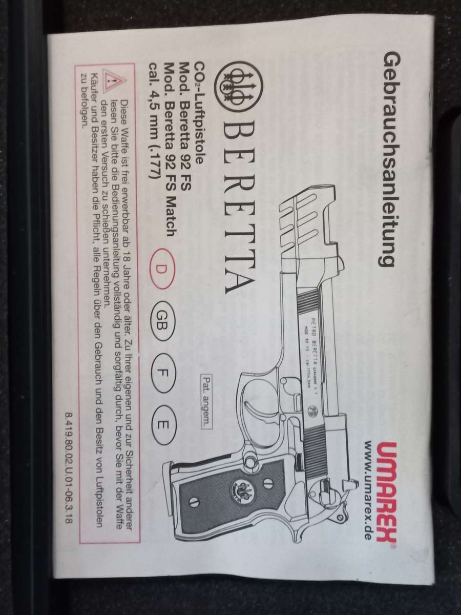 Umarex Beretta cal 4.5mm