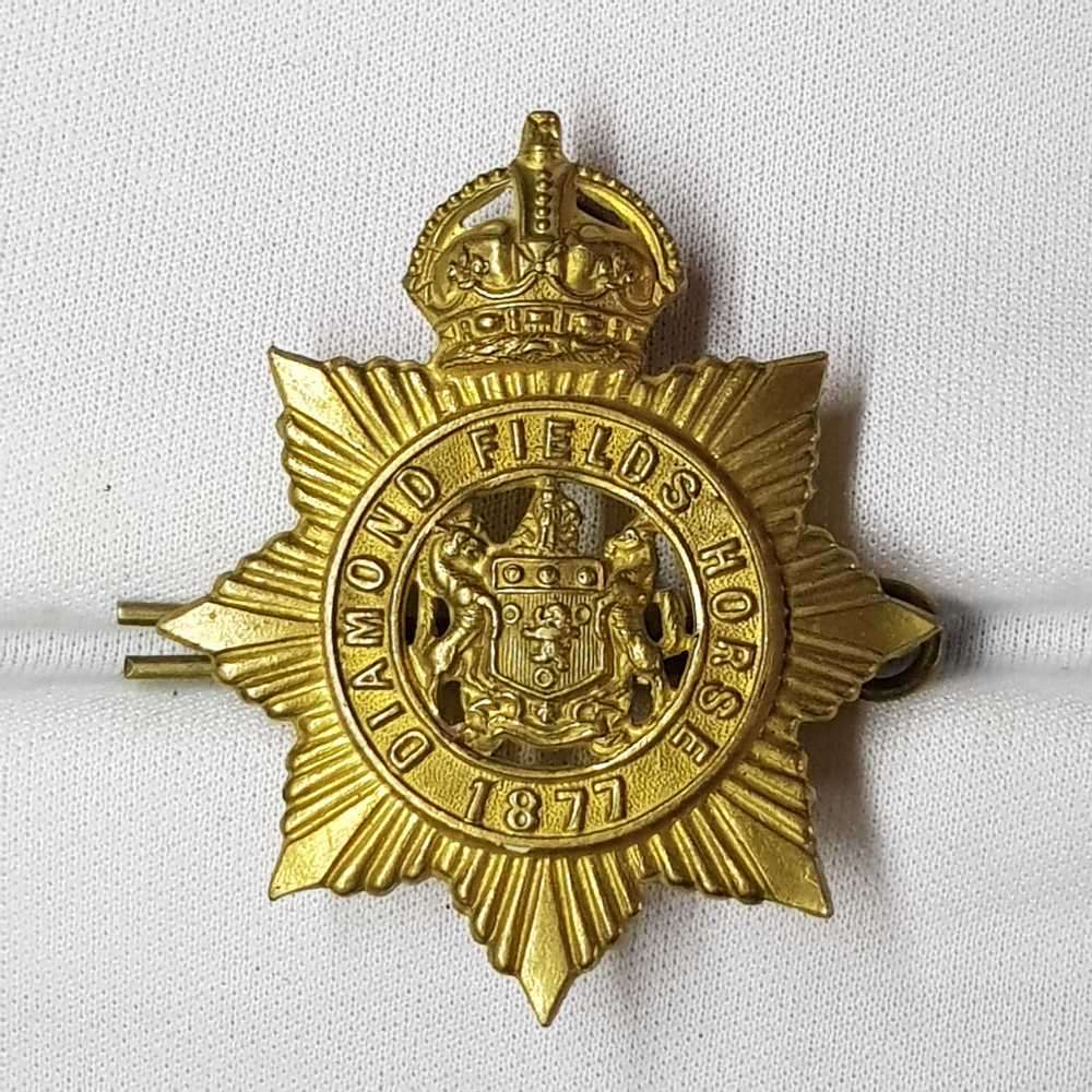 1877 Kimberley Diamond Fields horse badge