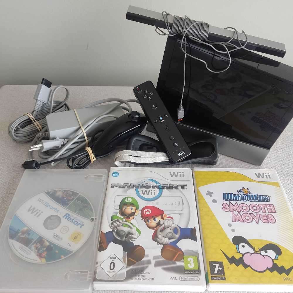 Nintendo Wii console and games bundle