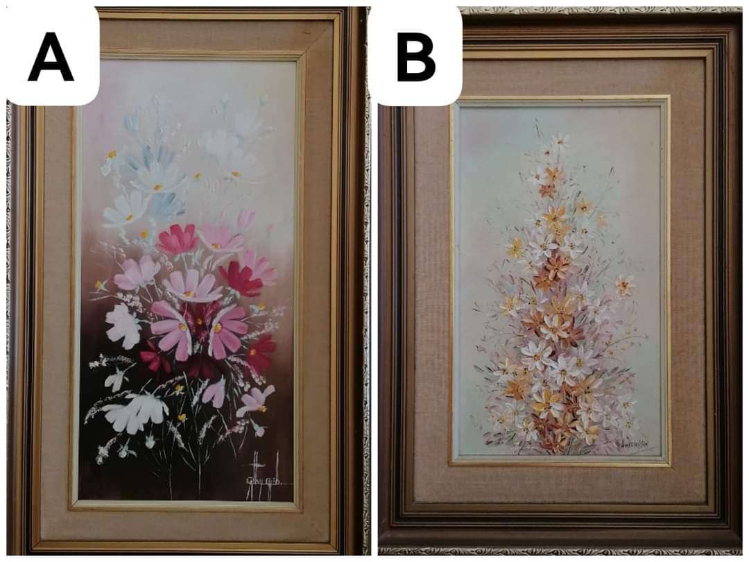 2 Vintage Oil Paintings