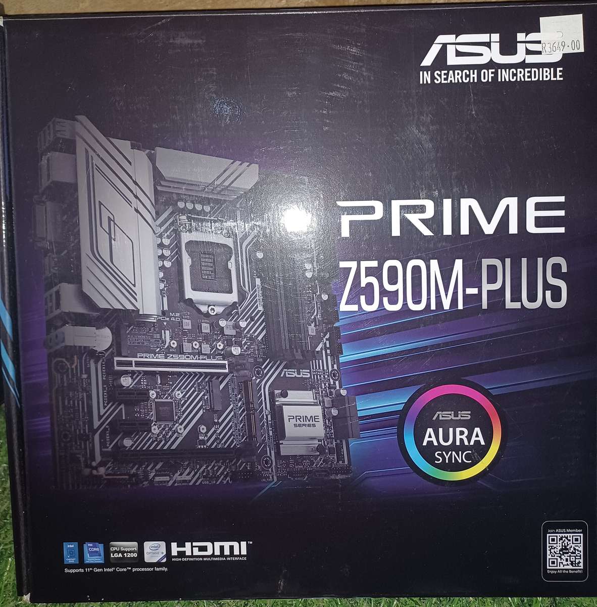 ASUS PRIME Z590M-PLUS MOTHERBOARD