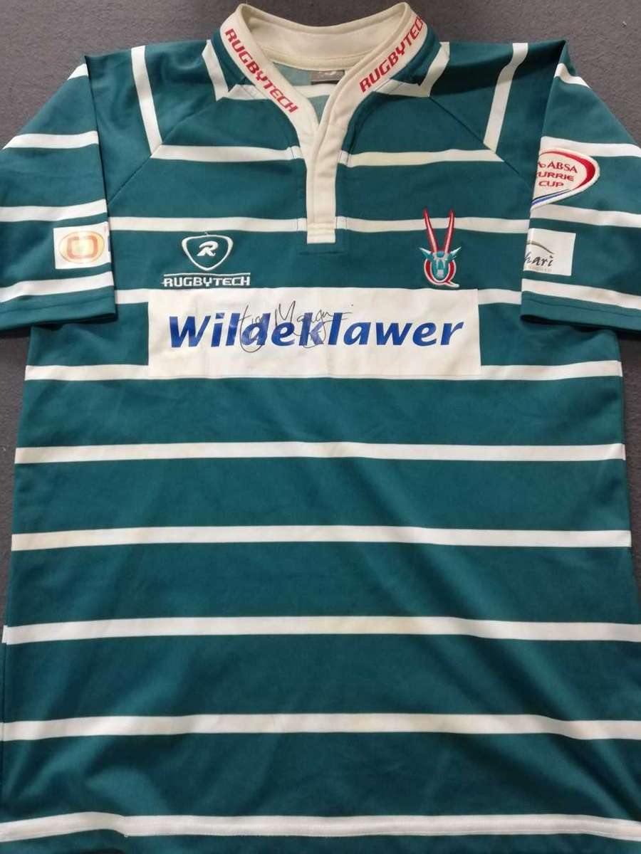Griquas Matchworn Rugby Jersey no 15 Size L