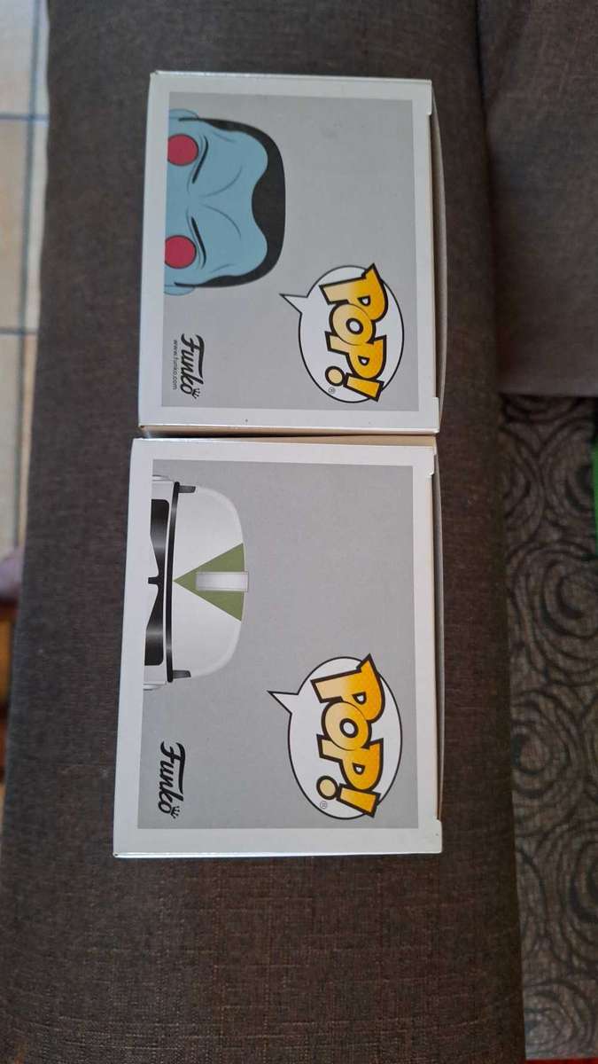 2017 Galatic convention funko pop Grand Admiral Thrawn and clone commander