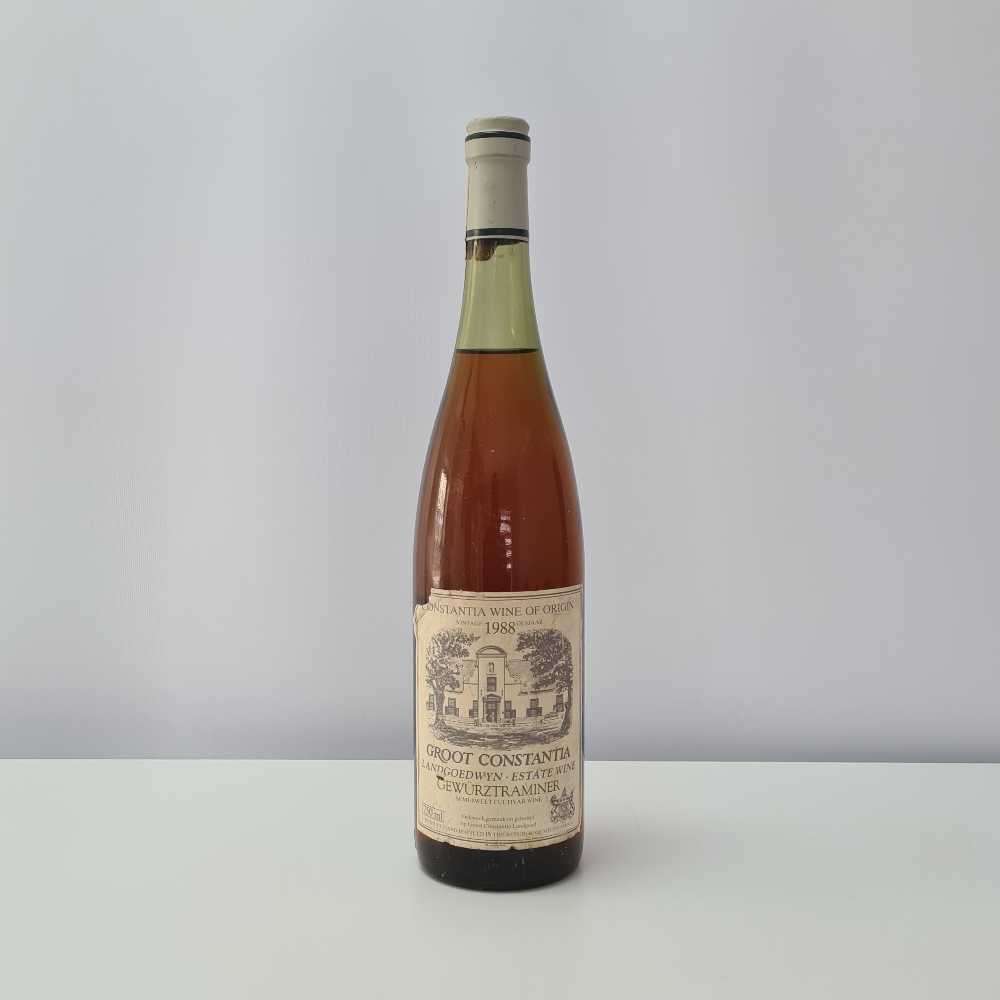 (Read) 1988  Groot Constantia vintage wines